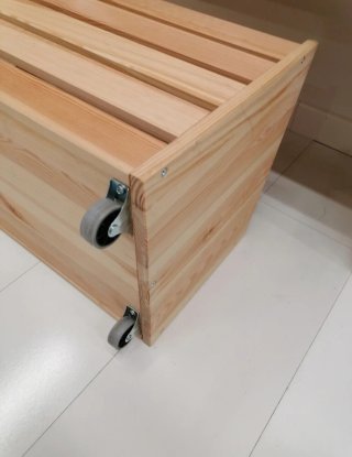 CAJA O CAJÓN CON RUEDAS