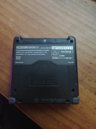 GBA SP Nero + 6 Giochi (US)
