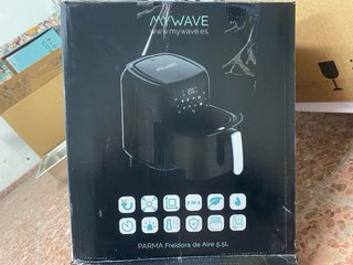 Freidora de aire MYWAVE negra