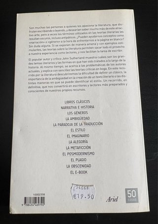 50 cosas que hay que saber sobre literatura
