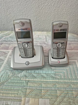 Teléfono Inalámbrico Motorola Doble