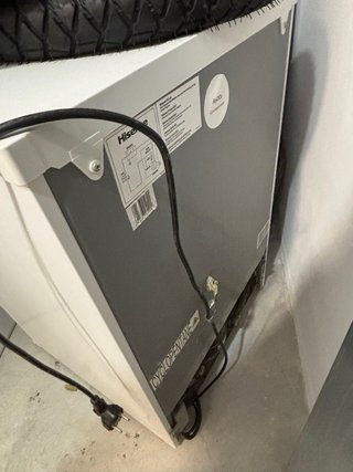Congelador vertical Hisense 3 cajones