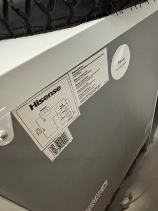 Congelador vertical Hisense 3 cajones