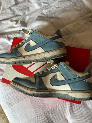 Zapatillas Nike Dunk Low Azul Blanco