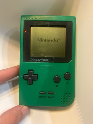 Game Boy Pocket Nintendo Verde