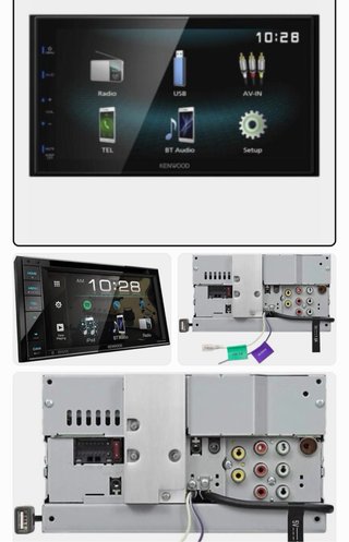 Radio Kenwood DMX120BT Bluetooth 2-DIN