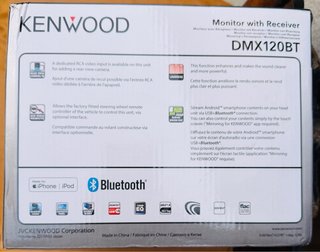 Radio Kenwood DMX120BT Bluetooth 2-DIN