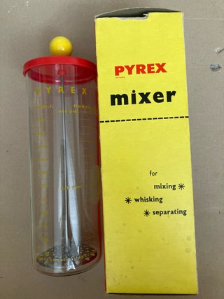 Mezclador Vintage JAJ Pyrex Mixer 1950