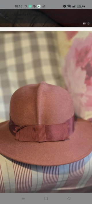 Sombrero de lana mujer