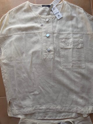 Conjunto Lino Beige