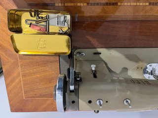 Mesa Máquina Coser Alfa Madera Metal