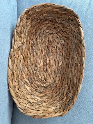 Cestas de mimbre (2 unidades)