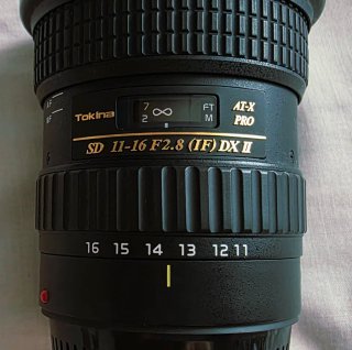 Tokina AT-X 11-16mm F2.8 PRO DX II