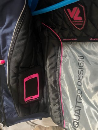 Chaqueta Moto Mujer VQuattro Azul