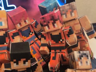Figuras Papercraft Goku y Vegeta