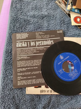Vinilo Alaxka y los pegamoides