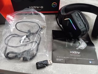 Cascos Gaming Inalámbricos HX5W-B RGB Bluetooth