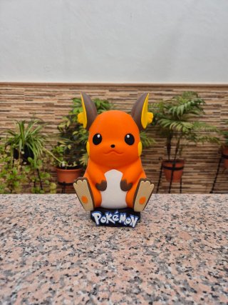 Figura de Raichu Sentado 3D (22cm)