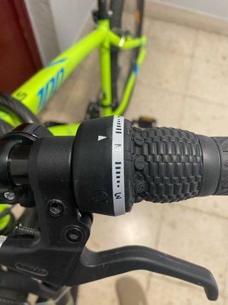 Bicicleta Rockrider 100 Verde Neón