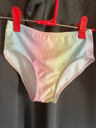 Bikini H&M niña talla 8-10 arcoíris