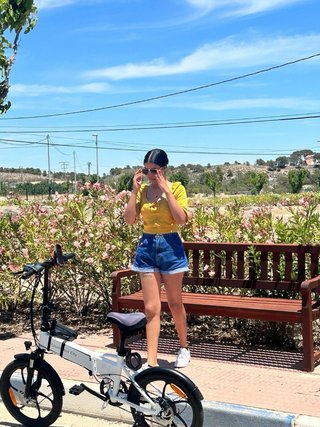 Bicicleta Eléctrica plegable ADO A20+ leer abajo