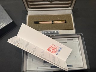 Parker Duofold International Sterling Silver(.925)