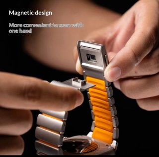 Correa Apple Watch Ultra 3 Titanio Magnética