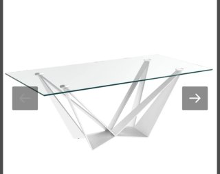 Mesa Comedor Diseño Cristal y Madera
