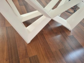 Mesa Comedor Diseño Cristal y Madera