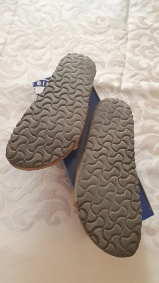 Sandalias Birkenstock Doradas Talla 38