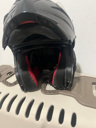 Casco Dexter Carbono Integral Pinlock Ligero