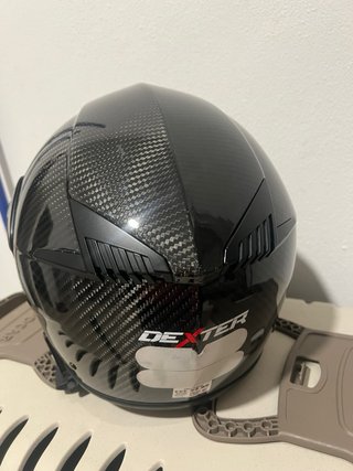 Casco Dexter Carbono Integral Pinlock Ligero