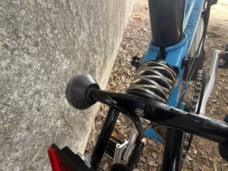 Bicicleta Plegable Brompton Azul