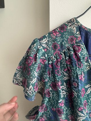 Vestido midi floral Tintoretto