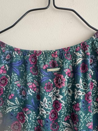 Vestido midi floral Tintoretto