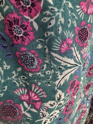 Vestido midi floral Tintoretto