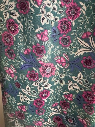 Vestido midi floral Tintoretto
