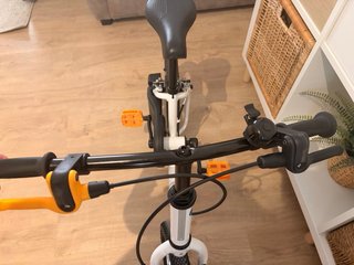 Bicicleta infantil Btwin blanca 14”