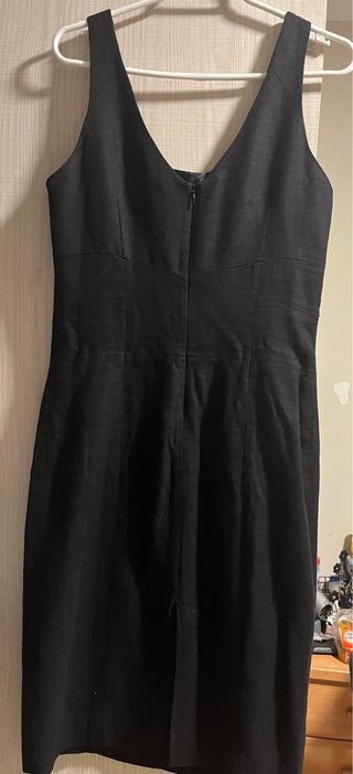 Vestido Negro Mango Talla M