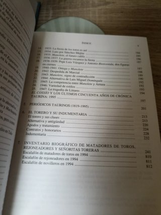 Los Toros, Tratado Técnico E Histórico