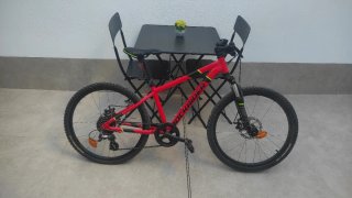 Bicicleta Rockrider ST 900 Roja