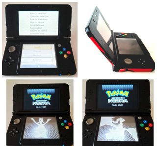 Nintendo New 3DS  Mario Carcasas Accesorios Caja