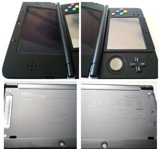 Nintendo New 3DS  Mario Carcasas Accesorios Caja