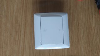 Interruptor ventilador blanco