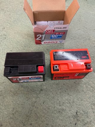 Batería Moto YTX4L-BS GEL 12V 4Ah