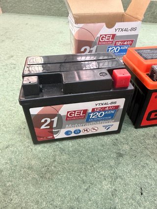 Batería Moto YTX4L-BS GEL 12V 4Ah