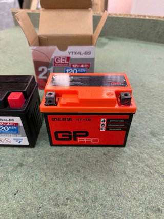 Batería Moto YTX4L-BS GEL 12V 4Ah