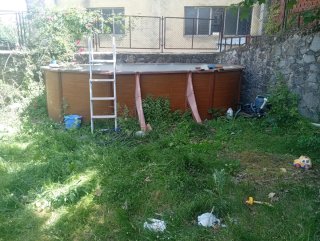 Piscina desmontable metálica
