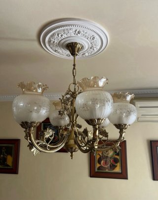 Muebles de salón madera oscura