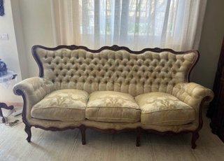 Muebles de salón madera oscura